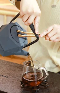 Théière moderne au style japonais élégant pour le thé
