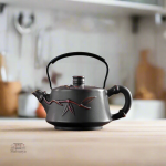 Théière japonaise en bambou, élégance et simplicité