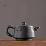 Théière en bambou, accessoire de thé japonais