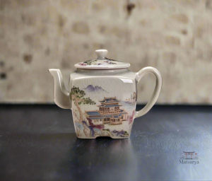 Accessoire thé japonais en céramique artisanale