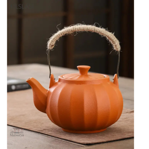 Théière japonaise citrouille traditionnelle