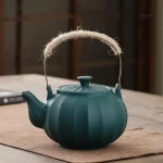 Théière citrouille pour moments de dégustation