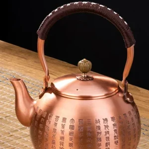 Théière Japonaise en Cuivre élégante et traditionnelle