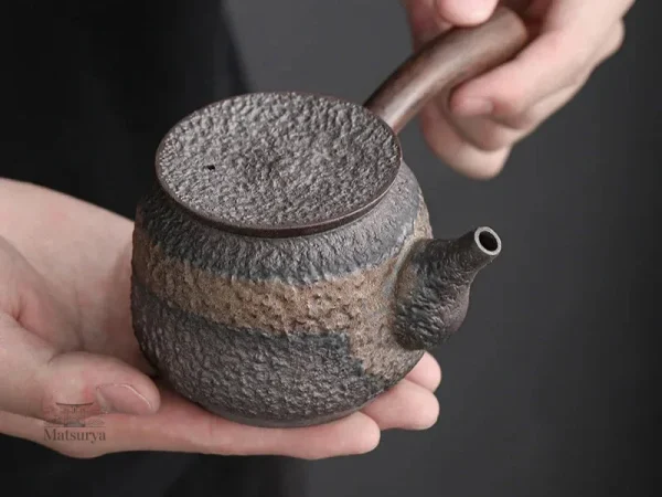 Théière japonaise en fer pour le thé