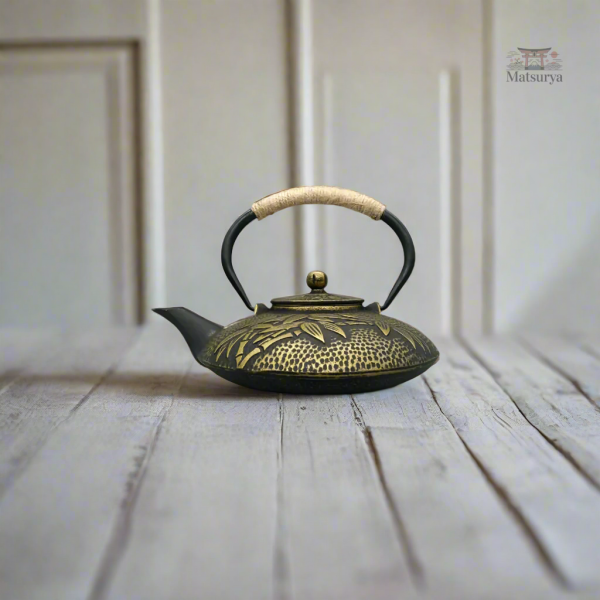 Théière Japonaise Motif Bambou élégante et traditionnelle