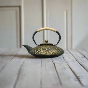 Accessoire thé japonais motif bambou, style authentique