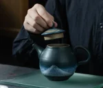 Théière traditionnelle japonaise, design soigné