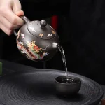 Théière Phoenix, design japonais élégant et authentique