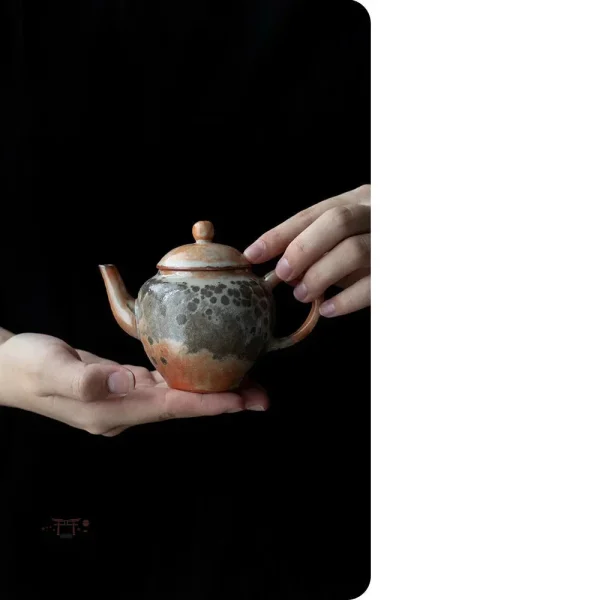 Théière japonaise en porcelaine ancienne - vue 2