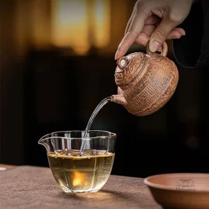 Théière artisanale inspirée de la culture japonaise