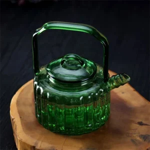 Théière japonaise en verre pour infuser le thé