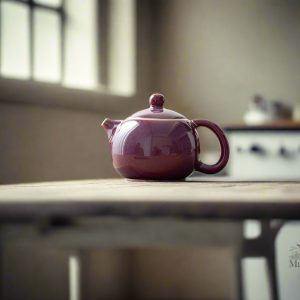 Théière Japonaise Violette élégante et raffinée
