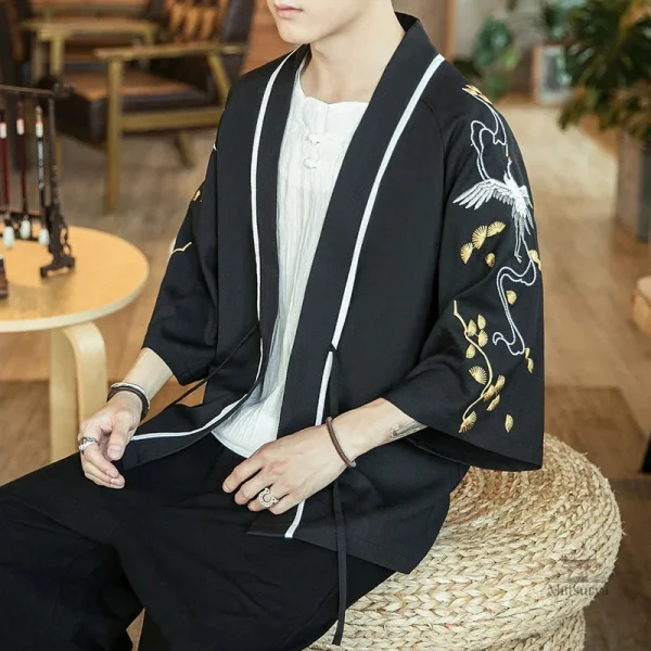 Kimono Homme élégant avec coupe moderne et design raffiné