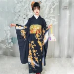 Véritable Kimono Japonais Femme, style traditionnel