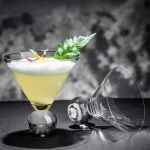 Verre à cocktail japonais original en verre authentique