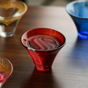 Verre japonais en cristal pour saké