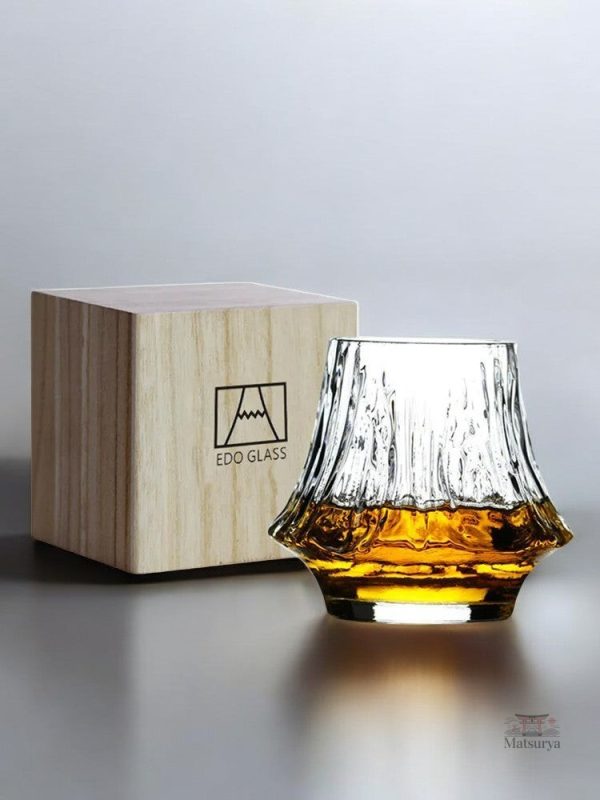 Verre à whisky Fuji, style japonais raffiné