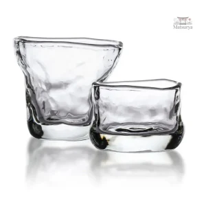 Authentique verre à whisky, style nippon traditionnel