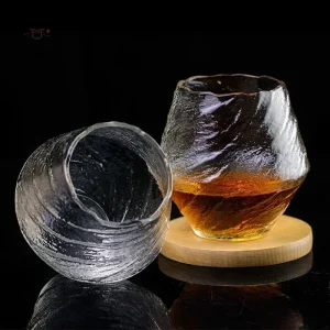 Verre à Whisky Ukiyo avec motifs inspirés du Japon