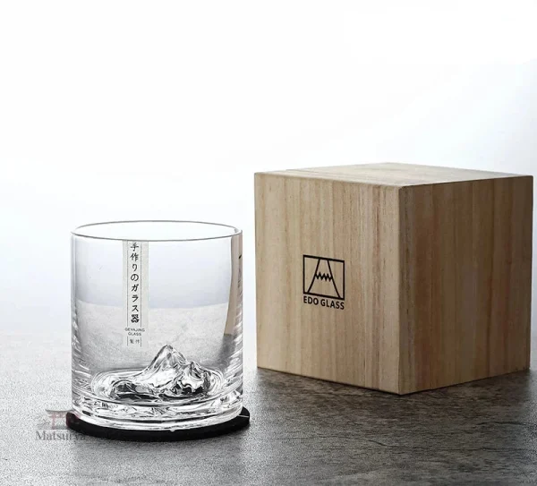 Verre Japonais design 3D avec motifs uniques