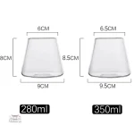 Verre Japonais à base large, un essentiel pour votre vaisselle