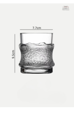 Verre japonais traditionnel aux motifs uniques