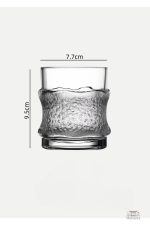 Verre de luxe inspiré de l'artisanat japonais