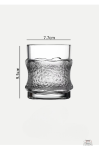 Verre de luxe inspiré de l'artisanat japonais
