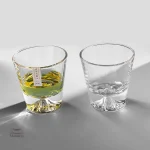 Verre Japonais coloré, parfait pour la décoration