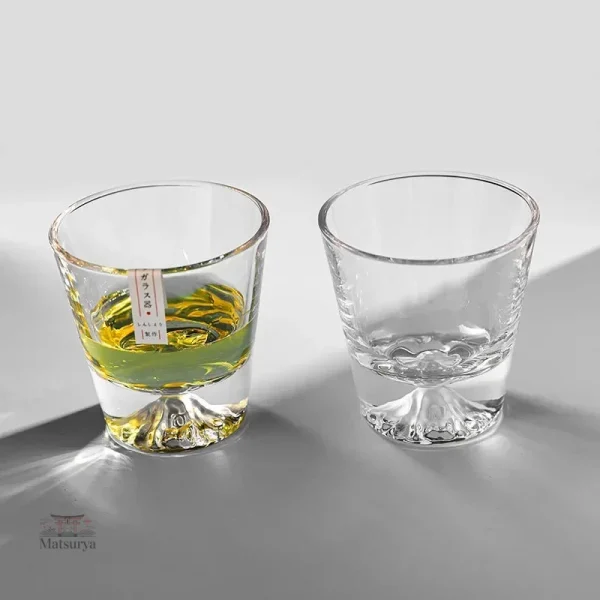 Verre Japonais coloré, parfait pour la décoration