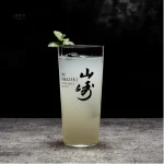 Verre Japonais sobre et élégant pour vos boissons