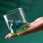 Verre Japonais Mont Fuji design élégant