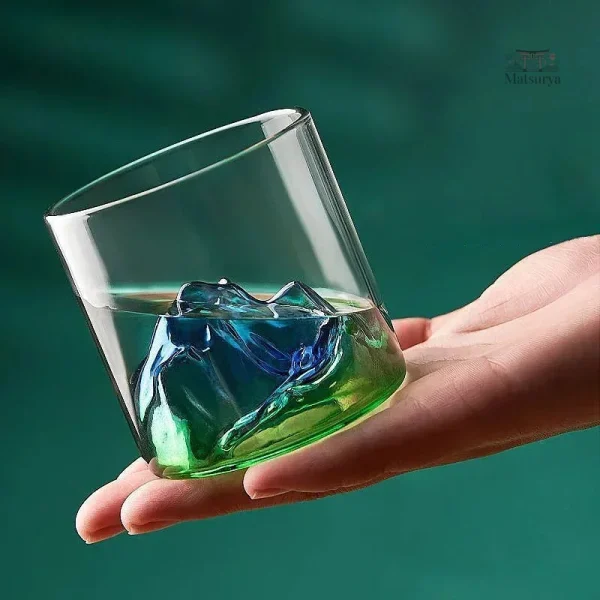 verre-japonais-mont-fuji-1 Verre Japonais Mont Fuji design élégant