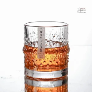 Verre Japonais au design rétro, ajoutant une touche vintage à votre collection
