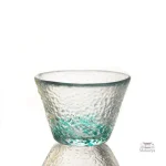 Verres à saké en verre coloré, style japonais