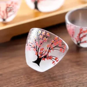 Verres à Saké Sakura - Vaisselle Japonaise élégante