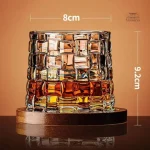 Verre à whisky au style japonais unique