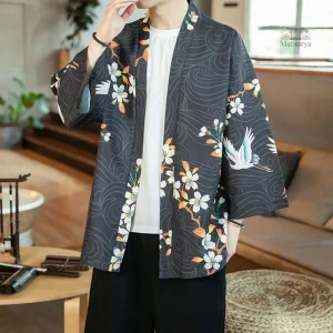 Kimono Hommes en style ample et décontracté