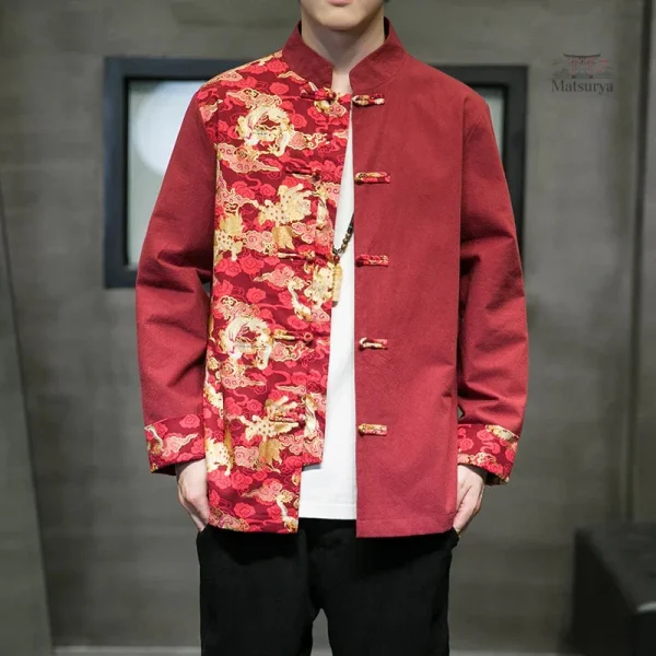 Veste élégante inspirée de la culture nippone