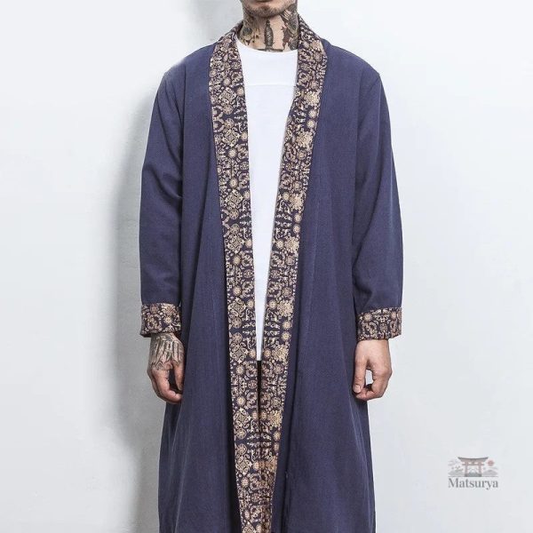 Cardigan japonais élégant pour hommes