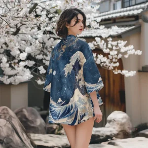 Veste Kimono Femme Japonaise