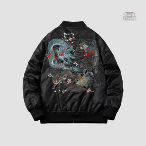 Veste japonaise Sukajan élégante et stylée