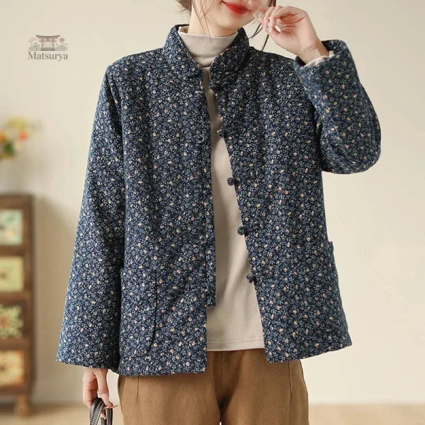 veste-kimono-a-fleurs-pour-femme-1 Veste Kimono Femme à Fleurs