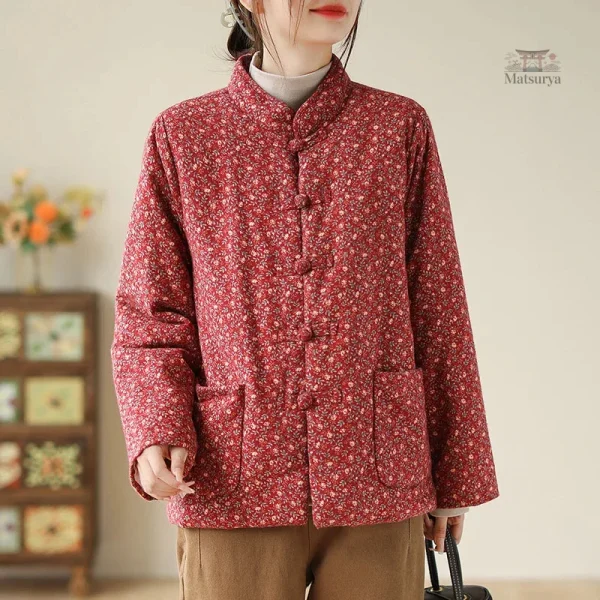 Veste à fleurs pour un look décontracté chic