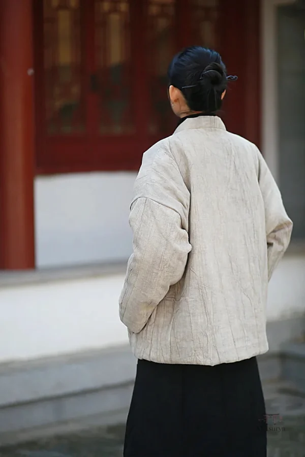 Veste d'Automne Kimono, look décontracté