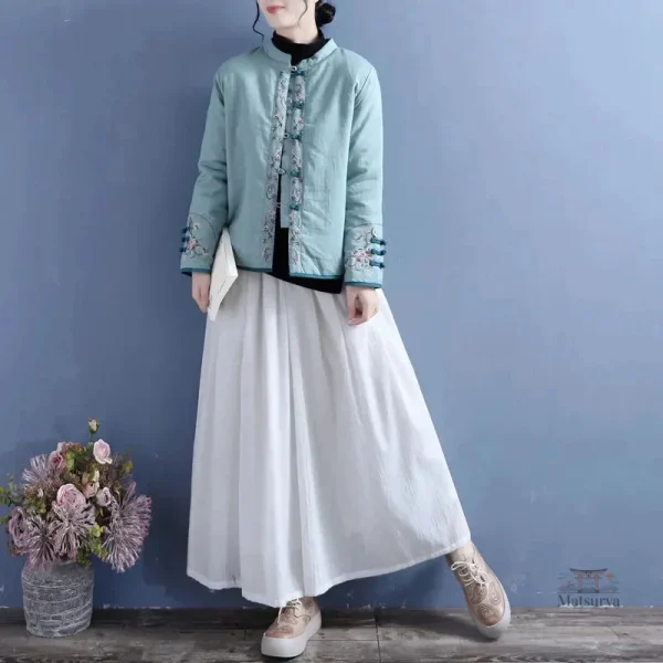 Veste kimono chaude et confortable pour l'hiver