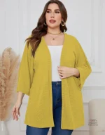 Veste kimono à motifs