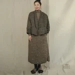 Kimono en coton pour femme, style décontracté