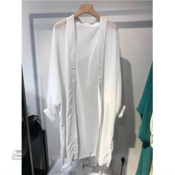 Veste en mousseline pour femme, idéale pour le layering