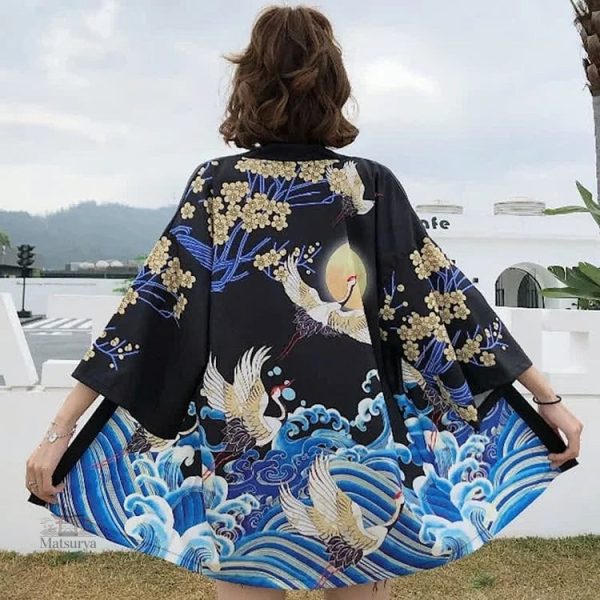 Kimono d'été femme, style décontracté